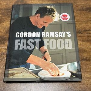 Gordon Ramsay’s Fast Food Hardcover Cookbook in excellent pre-owned condition